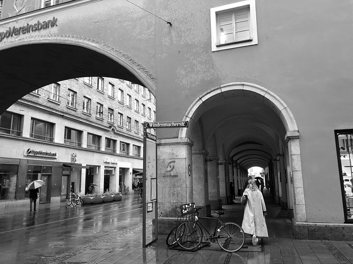 Rainy day at Munich