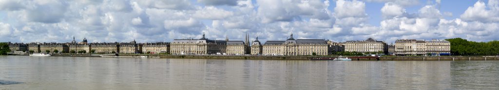 Bordeaux Center from Riverside