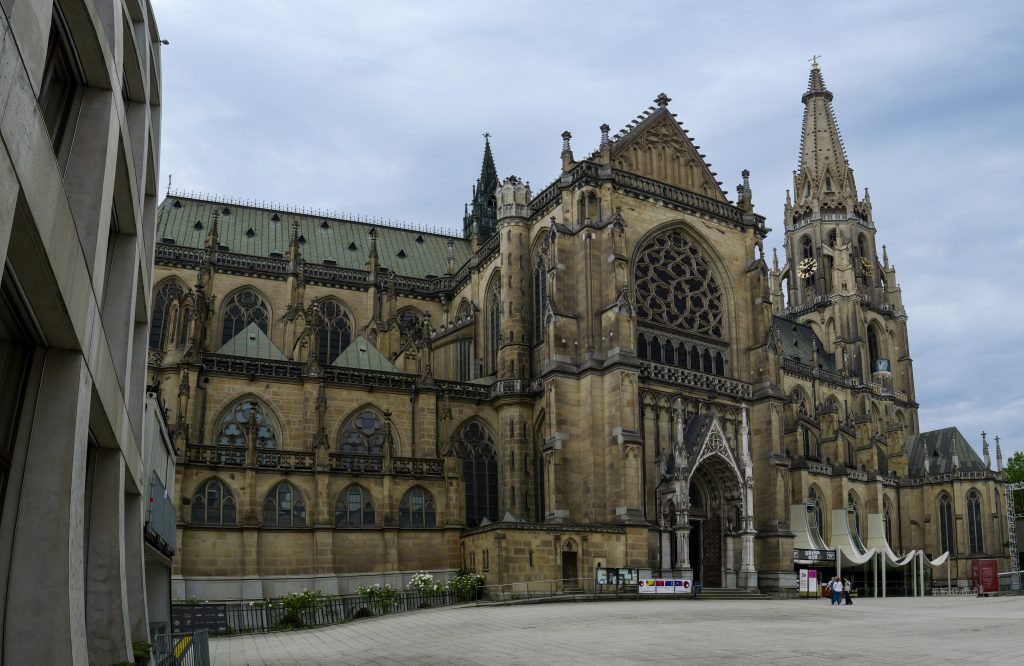 Linz Panorama Cathedral