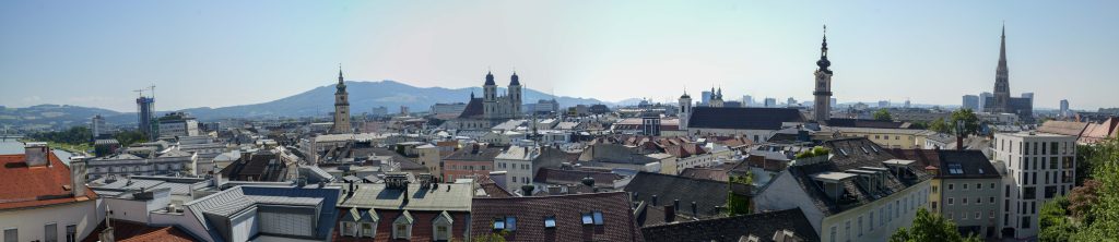 Linz Panorama from the castle